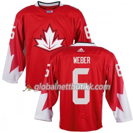 Canada Hockeydrakt Shea Weber 6 World Cup i ishockey 2016 Rød - Herre